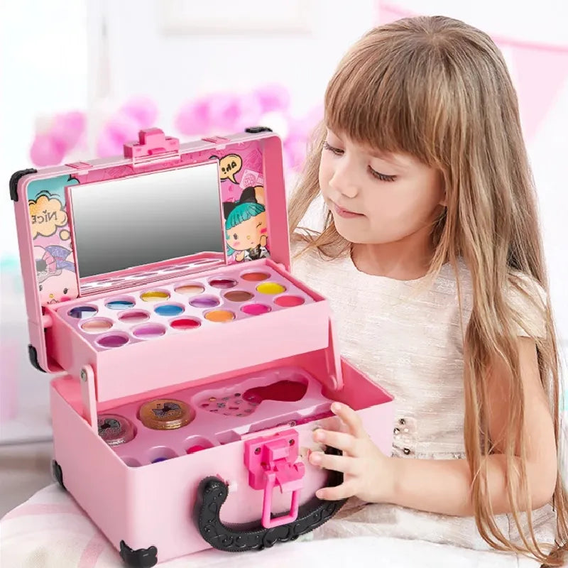 Girls Washable Makeup Cosmetics Set